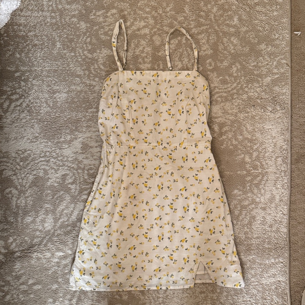 Abercrombie & Fitch Floral Spaghetti Strap Dress